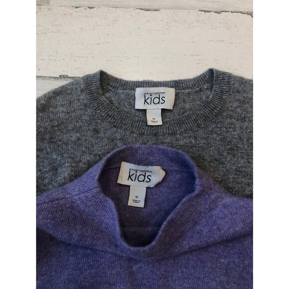 Lot of 2 Autumn Cashmere Kids Sweaters sz 12 - Picture 4 of 4